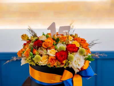 Bouquet on the table - Creppy Palacsintaház Étterem Miskolc