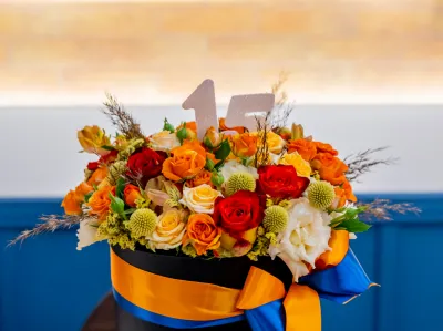 Bouquet on the table - Creppy Palacsintaház Étterem Miskolc