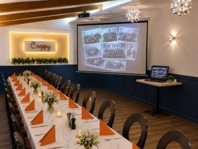 Projector Presentation - Creppy Palacsintaház Étterem Miskolc