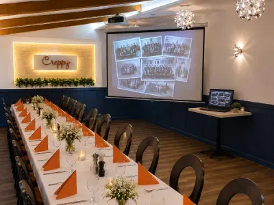 Projektoros kivetítés - Creppy Palacsintaház Étterem Miskolc